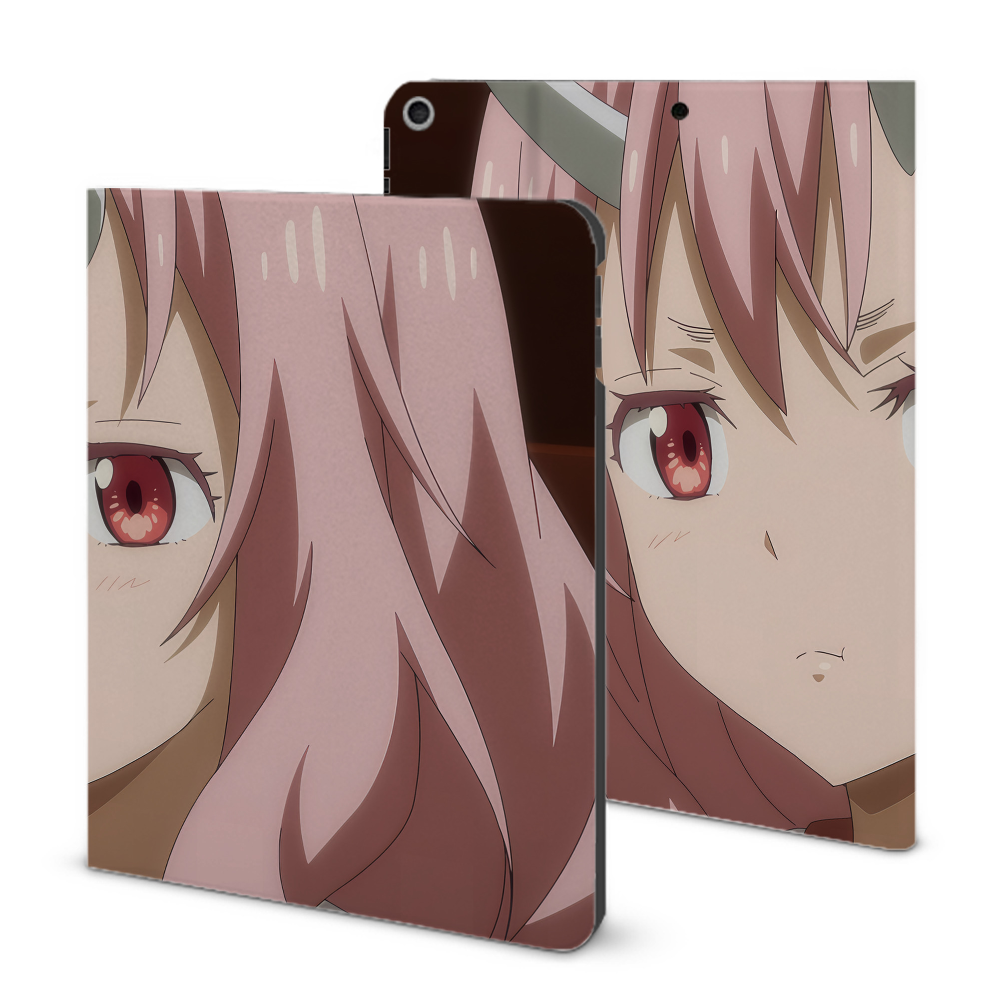 （画像用） 転スラ Regarding Reincarnated to Slime IPad ケース ブック型 PUレザー TPU 耐衝撃 軽量 薄型 ペン収納なし 全面保護 IPad 各モデル対応